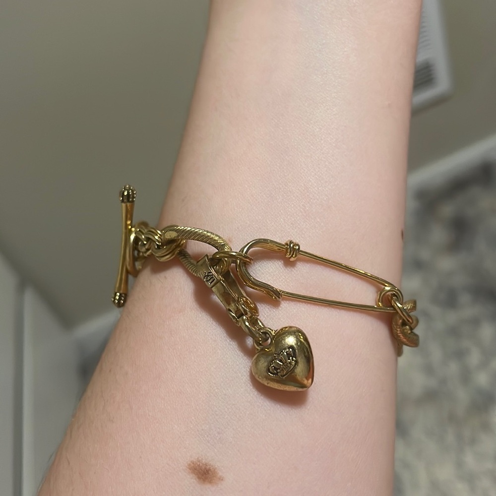 Juicy Couture gold bracelet